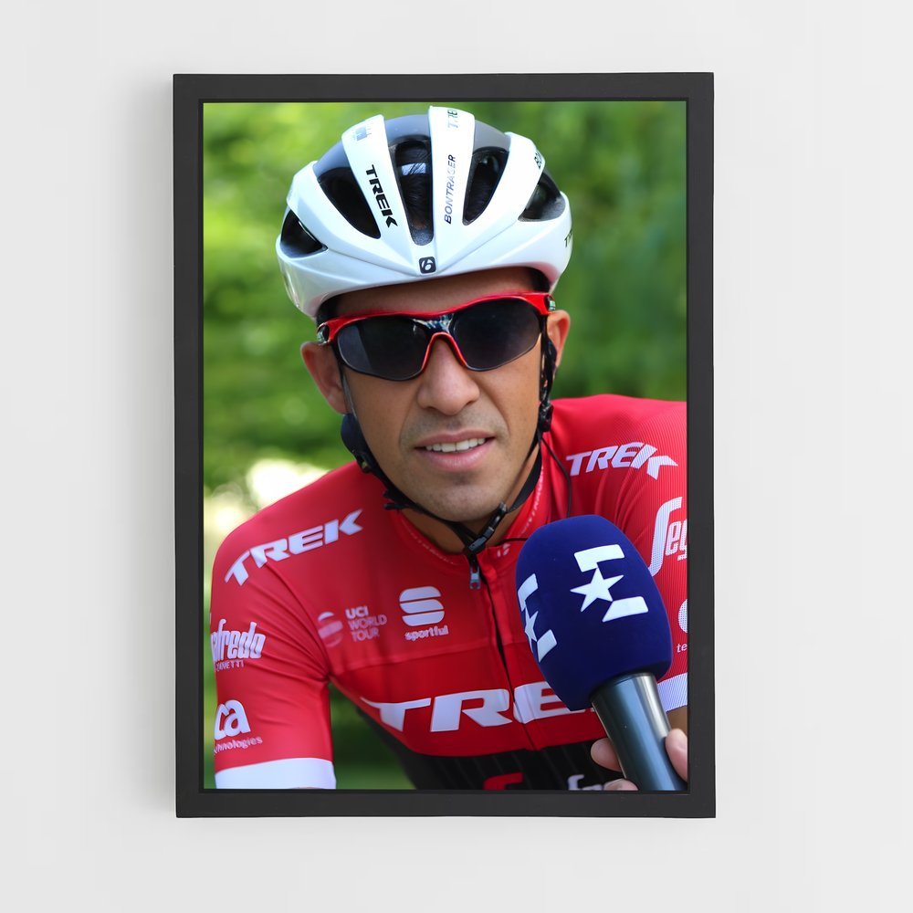 Poster L'Interview du Champion – affiche Cyclisme (vue 2)